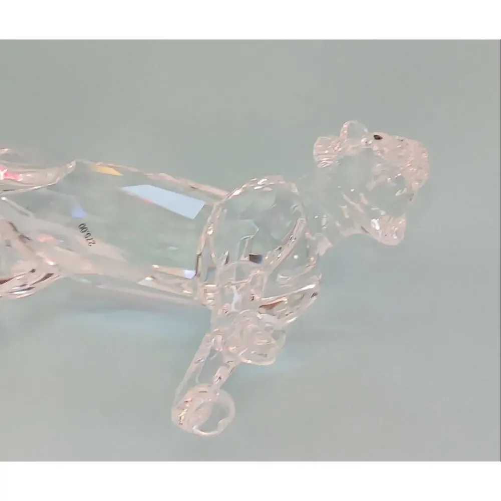 Swarovski Crystal Tiger Figurine 220470 Animal Statue Wildlife Display With Box